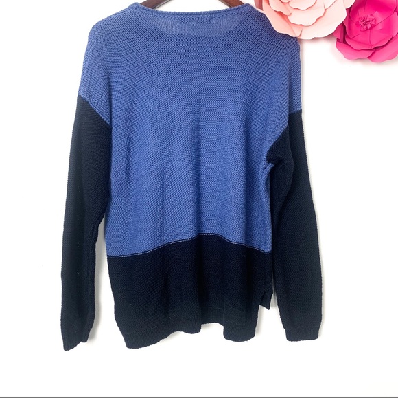 Alfred Sung sweater Large blue - Picture 2 of 4